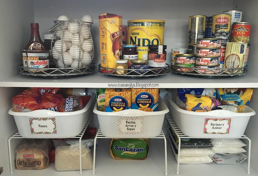 Organización: re-organizando gabinetes de cocina | Decoración