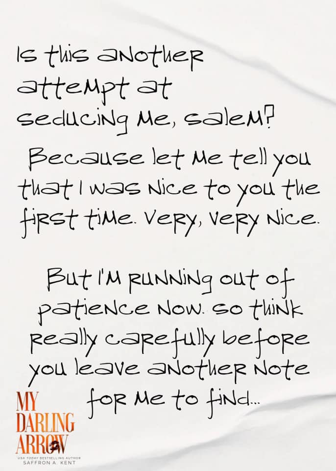 Resenha My Darling Arrow Saffron A. Kent Livros a GoGo