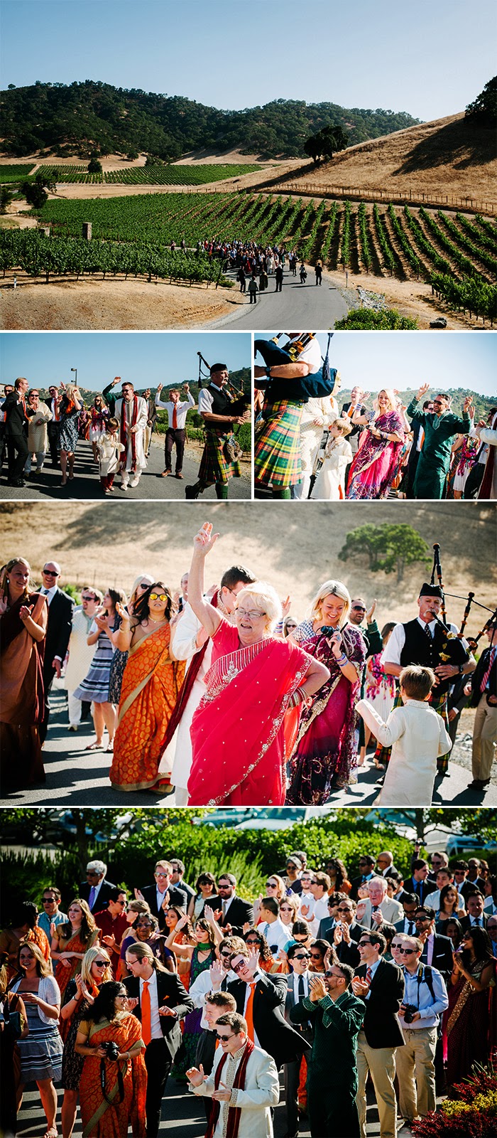 San Martin wedding Indian Bharat ceremony Clos LaChance Winery