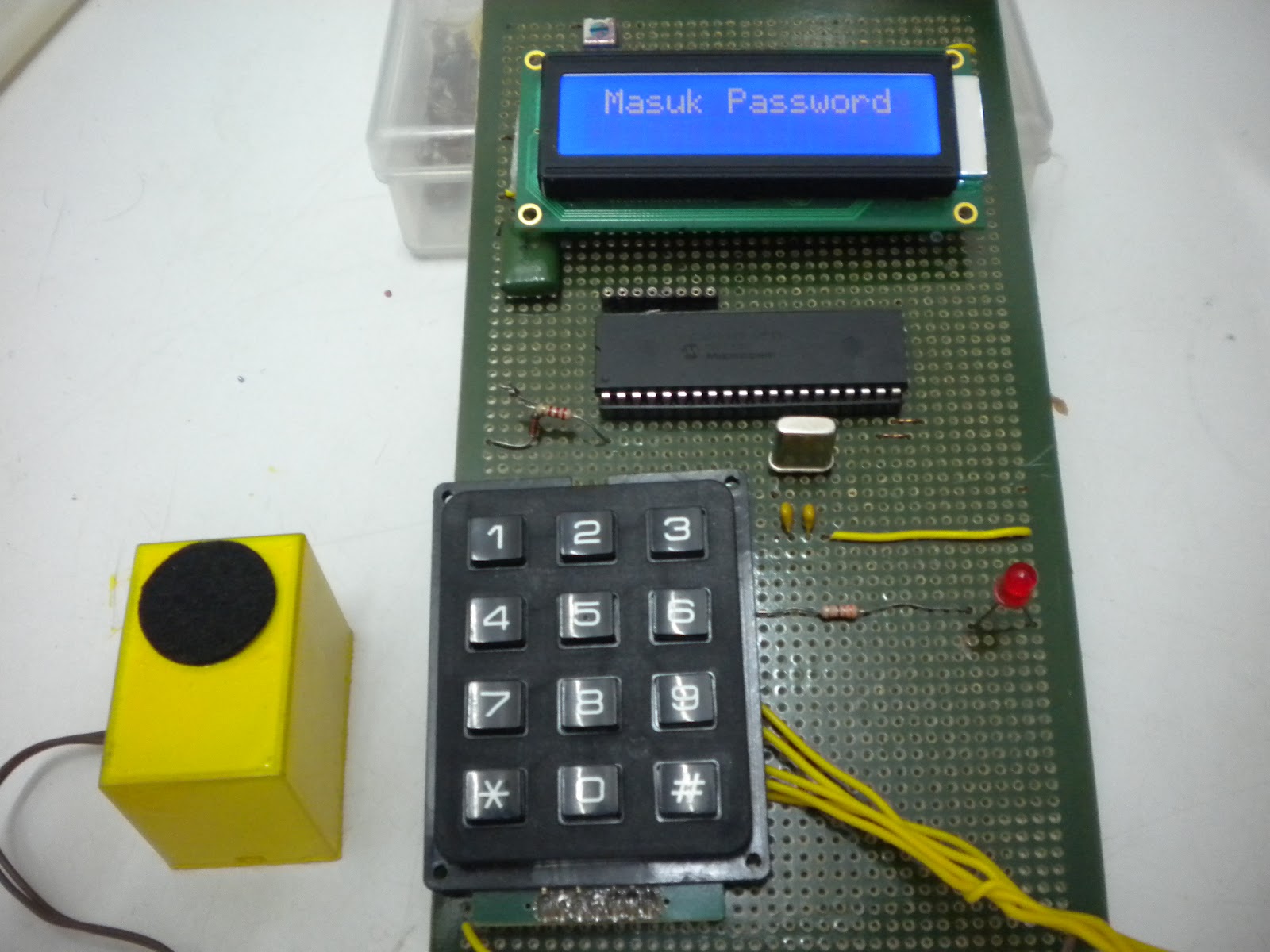 Pronictech Wireless handphone keypad access password security system