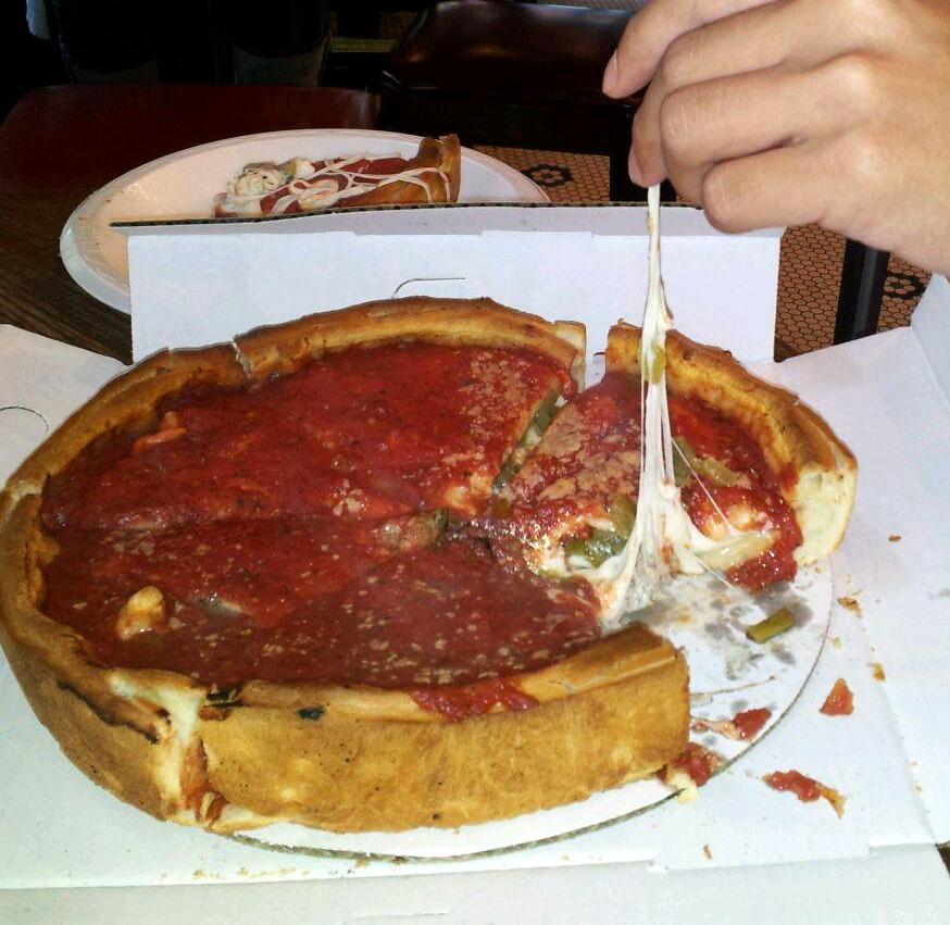 Pizza Quixote Review Giordano's Pizza, Chicago