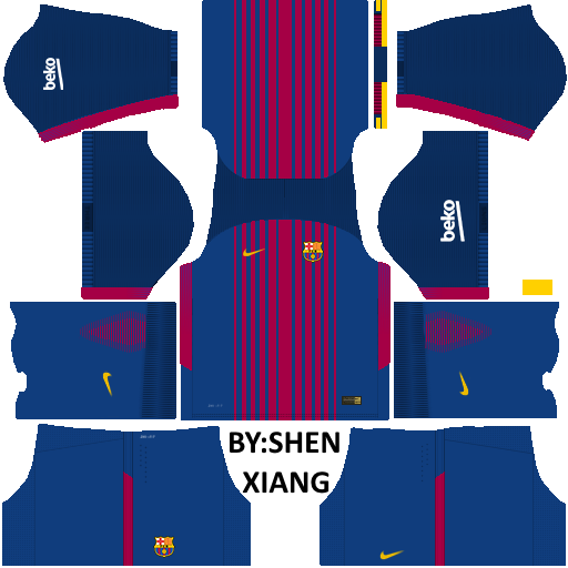 Classic Barcelona Home Kit Dls Dsl Barcelona Kit Dls Barcelona Kit