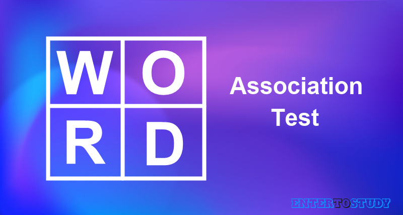 Word Association Test Word Association Test