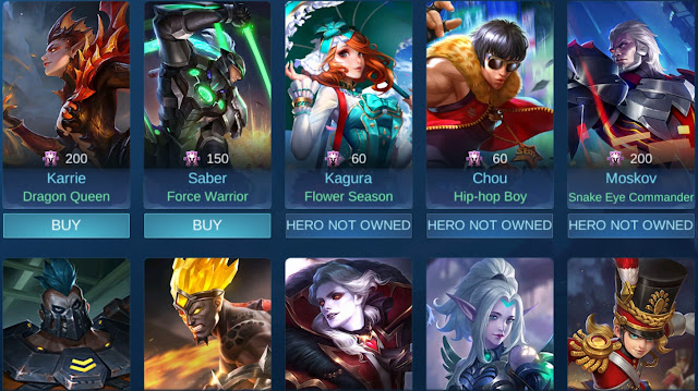 Mobile Legends Latest Fragment Shop Leaks February 2021 Mobile Legends Latest Fragment Shop Leaks February 2021