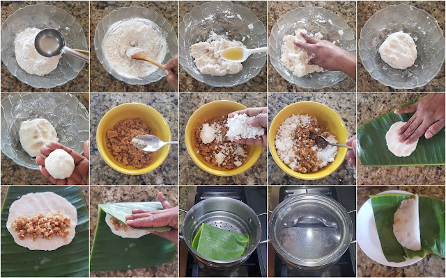 images of Ela Ada / Elai Adai / Elayappam /  Kerala Valsan / Vazhayila Ada / Ilai Adai - Kerala Sweet Recipe