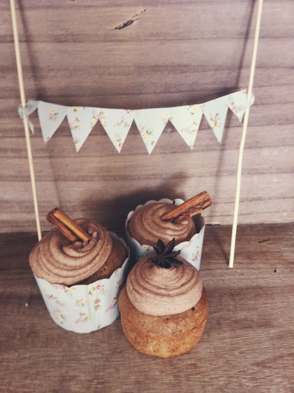 BakedLove Chai Tea Cupcakes