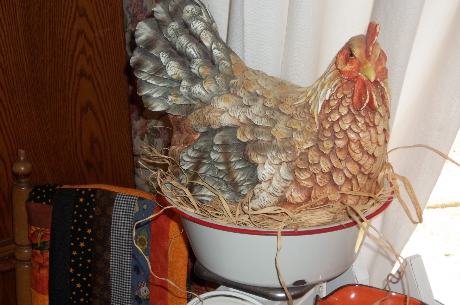 Ribbonwood Cottage Fall, Chickens, Kitchen BuffetDecorate