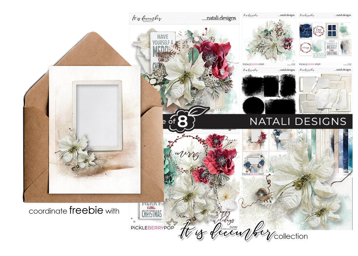 Natali Design: BBD collection It is december, freebie