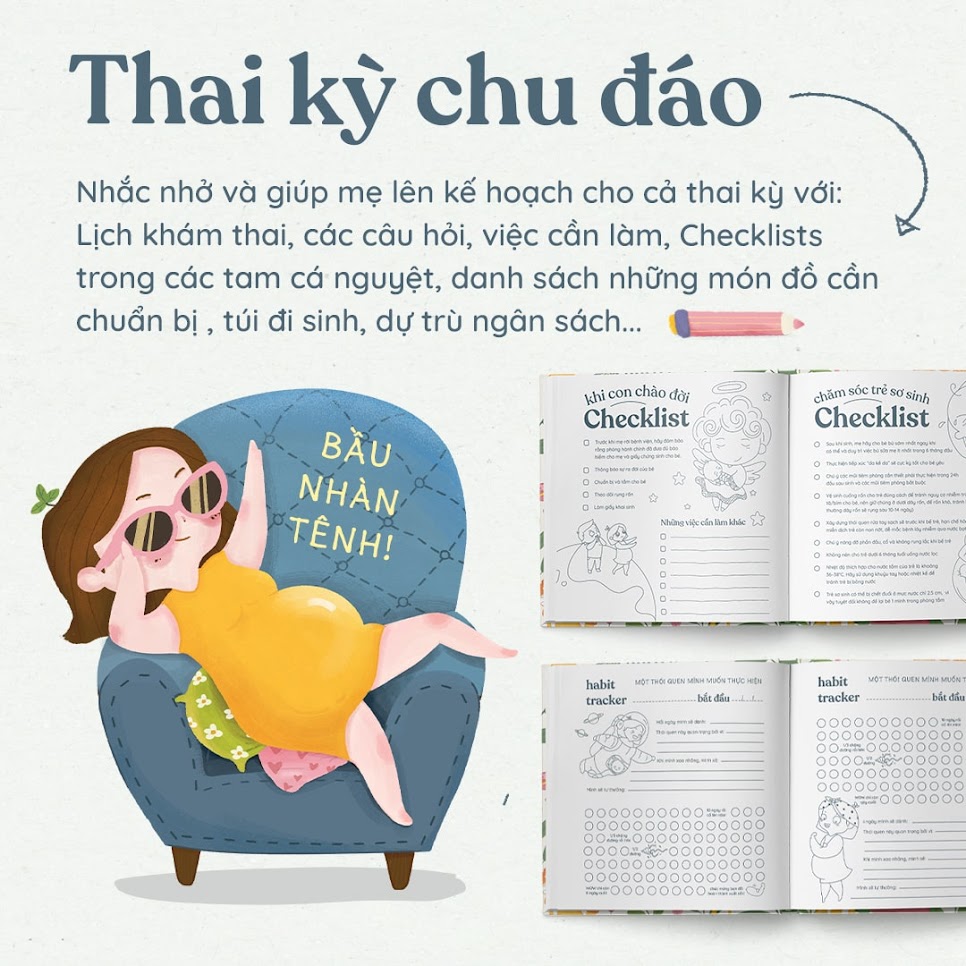 [A116] Review "Hành trình mang thai" - Sách thai giáo bán chạy số 1