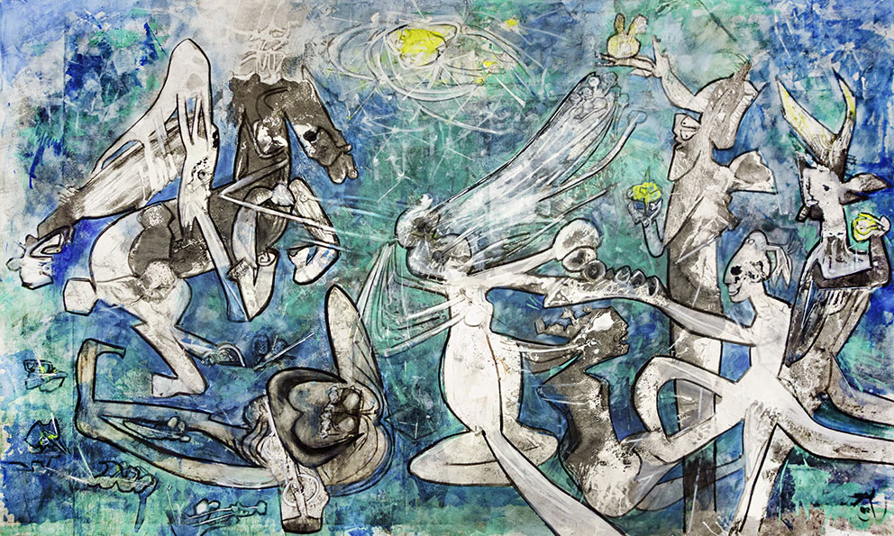 Campaña Brillar tira Luz y artes: Roberto Matta y el surrealismo abstracto de su pintura