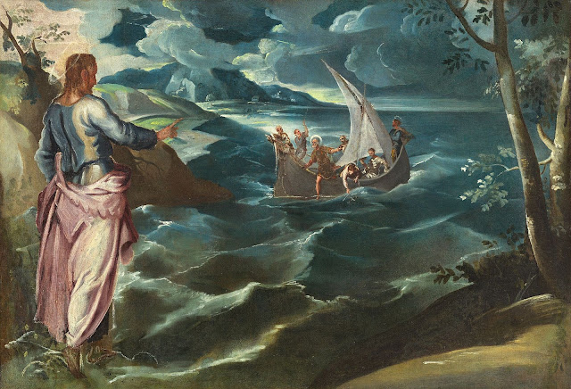 Christ at the Sea of Galilee by Tintoretto