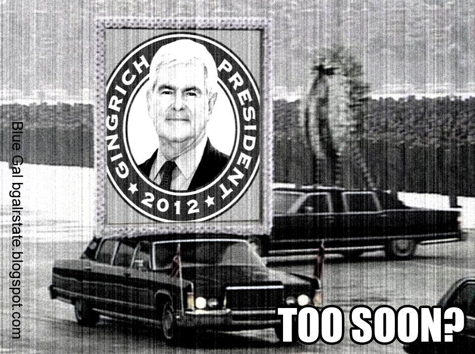 Blue Gal: Don&rsquo;t Anyone Say Newt Gingrich is a &ldquo;Victim&rdquo; of Citizens United