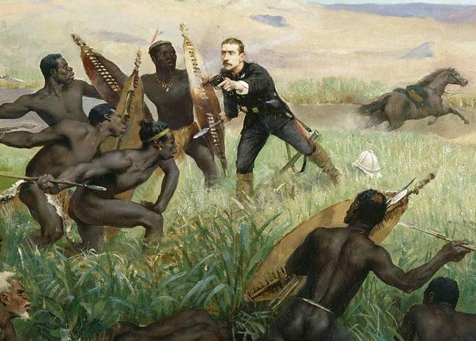 Bowie Knife Fights, Fighters & Fighting Techniques. . .: Death by Assegai, 1879