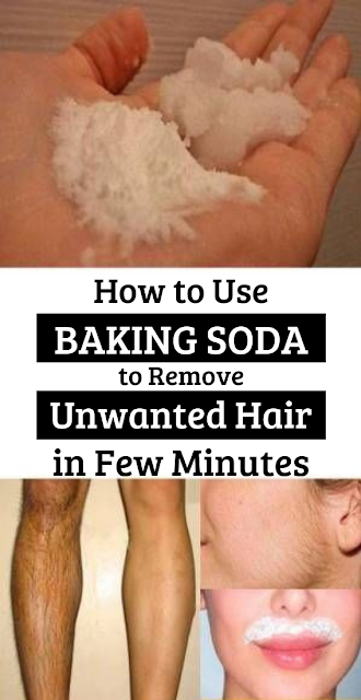 How To Use Baking Soda To Remove Unwanted Hair In Few Minutes Wellness True