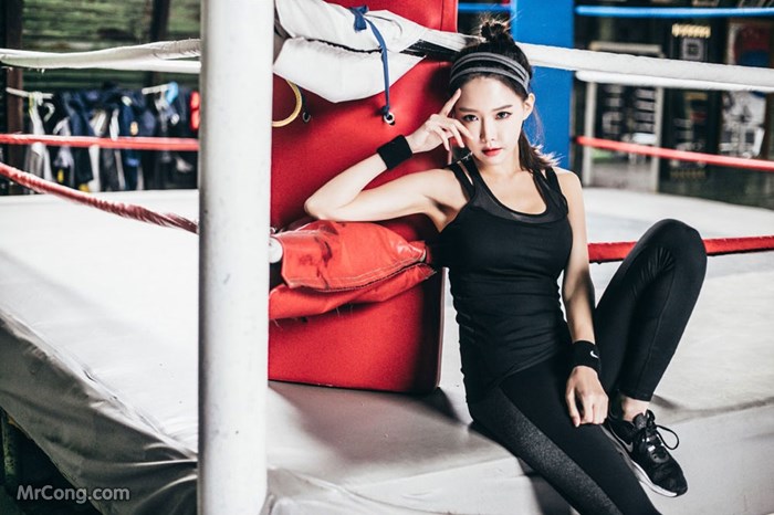 Beautiful Yoon Ae Ji poses glamor in gym fashion photos (56 photos) photo 1-15
