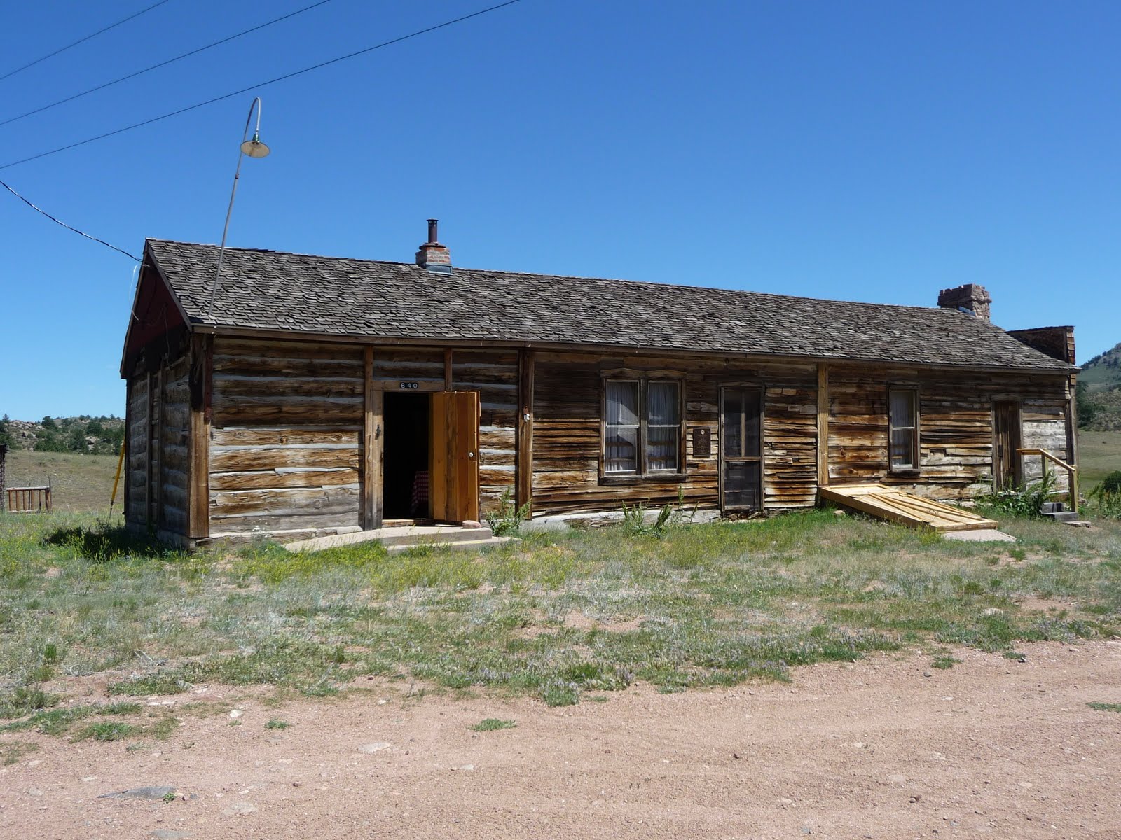 Picturing the West The Virginia Dale Stage Station
