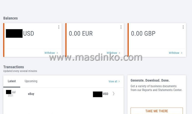 Cara Cepat Mencairkan Hasil Jualan Ebay dengan Payoneer