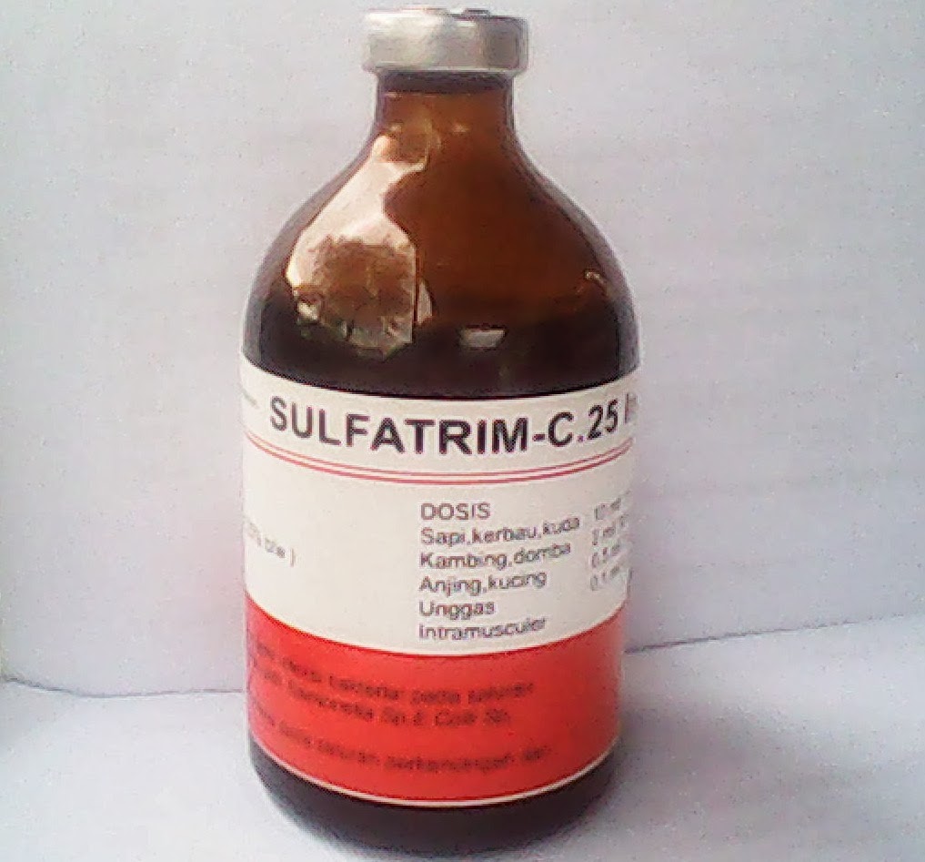  obat hewan  jac SULFATRIM C 25 Inj