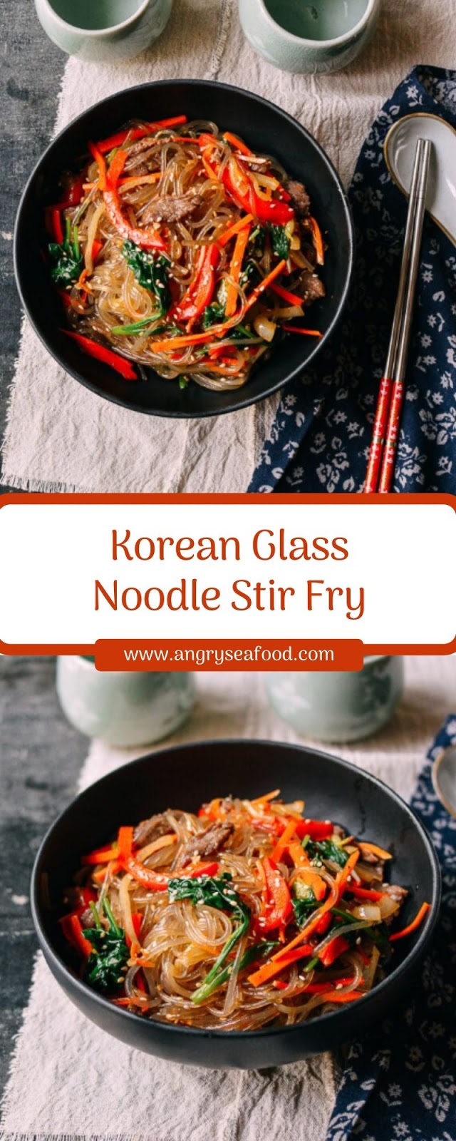 Korean Glass Noodle Stir Fry Korean Glass Noodle Stir Fry