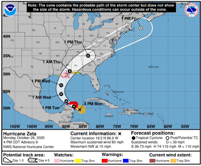 Avian Flu Diary NHC Issues Hurricane Watches from City, LA to