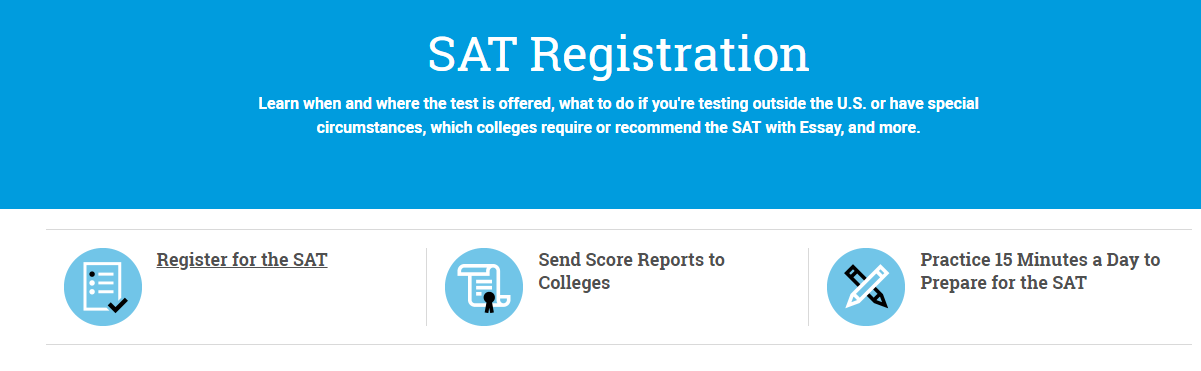 How to Create a SAT Account