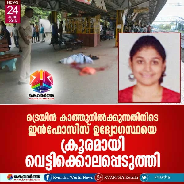 Infosys employee killed in broad-day light at Nungambakkam railway station, Chennai, National, Swathi, Police, Father, bus, Passengers, Hospital, National.