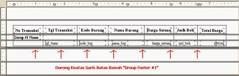 Cara Membuat Group Field Dengan Crystal Report 8.5