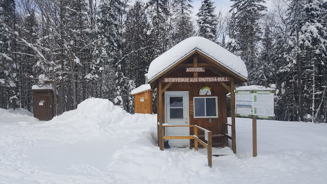 Point de départ pour les Chutes-à-Bull