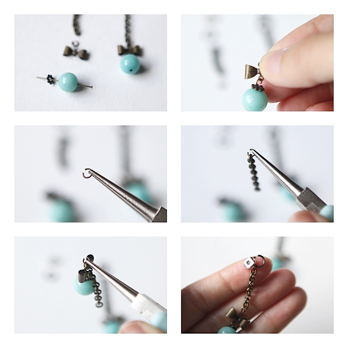 hello, whimsy.: TUTORIAL: DOUBLE SIDED EARRINGS