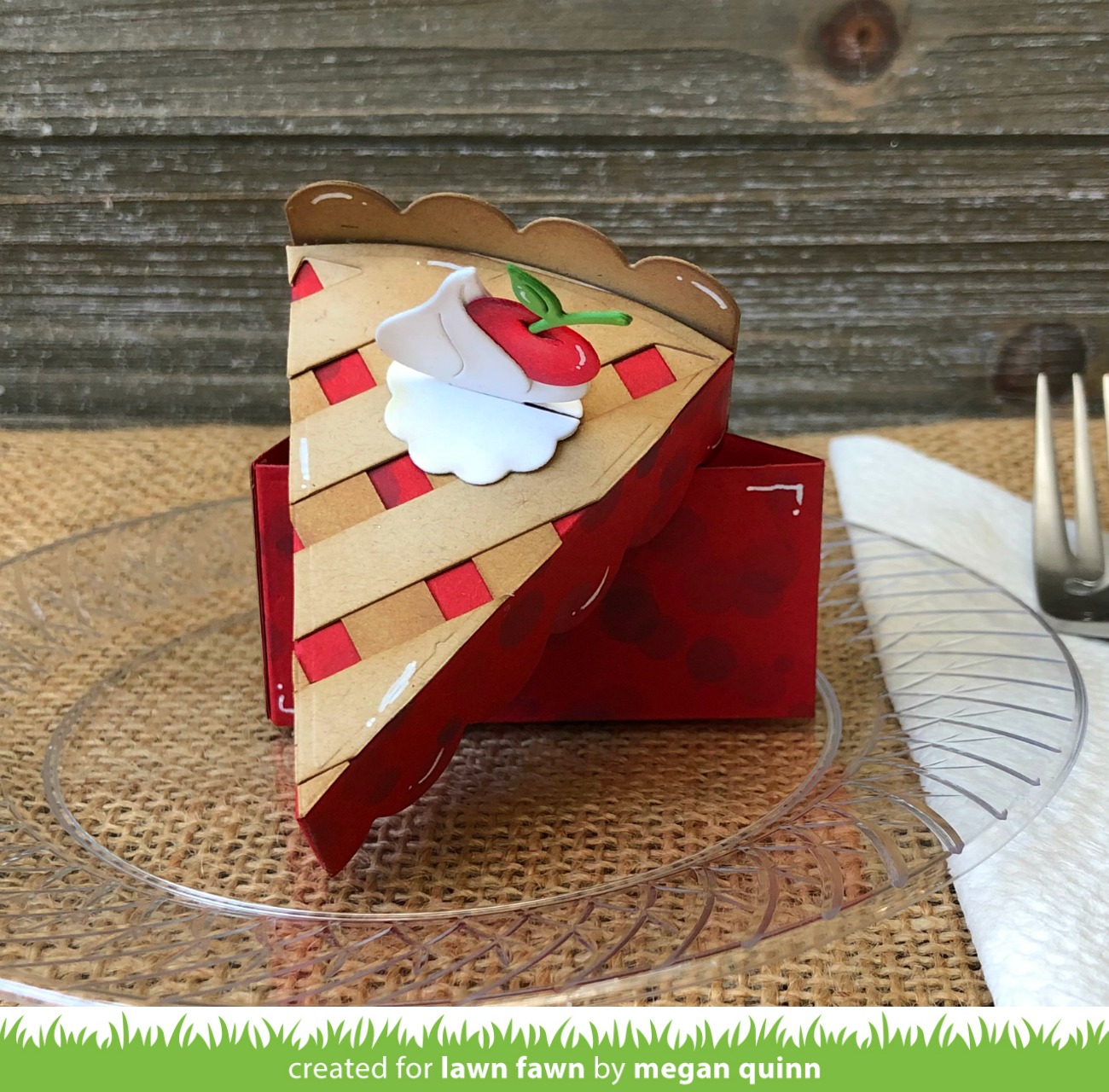 Lawn Fawn Cake Slice Box Pie Add-On  ̹ ˻