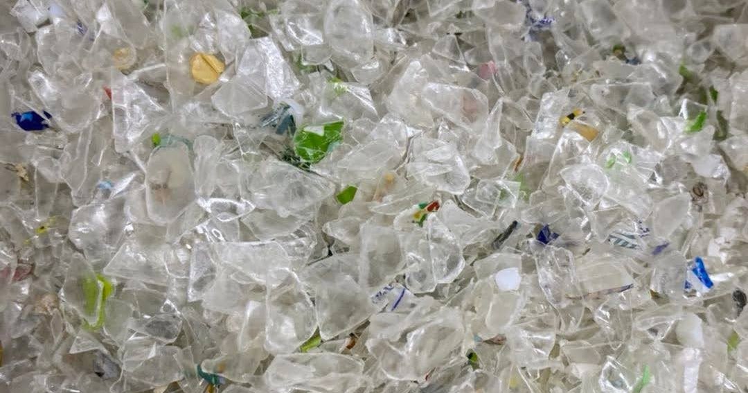 Recycling Plastics Natural PET Flakes from Japan Bottle Grade