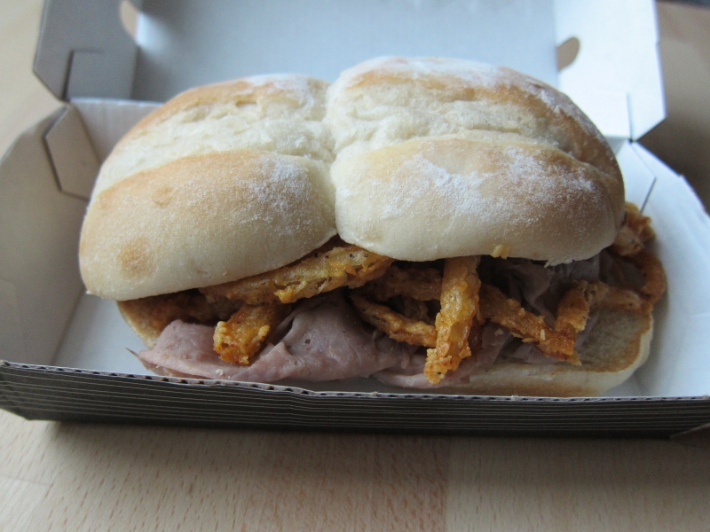 Review Arby's Onion Mighty Minis Brand Eating