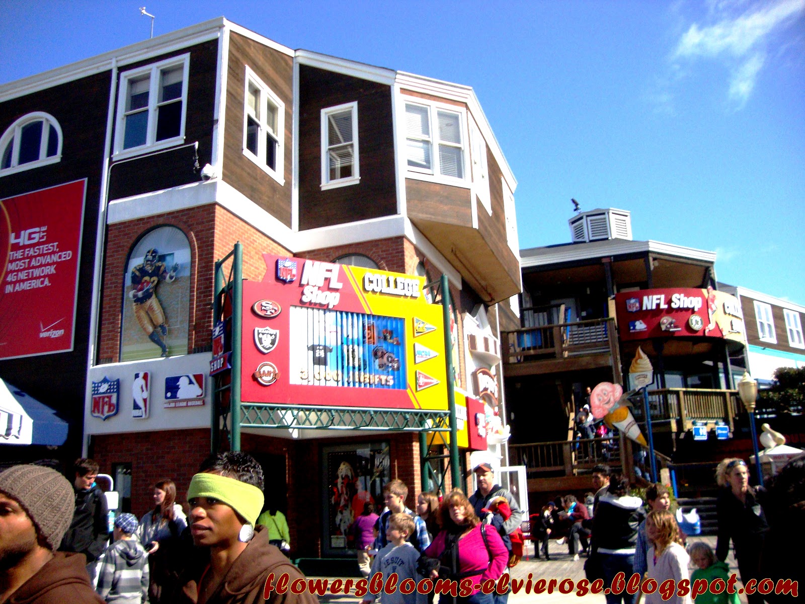 nfl shop pier 39