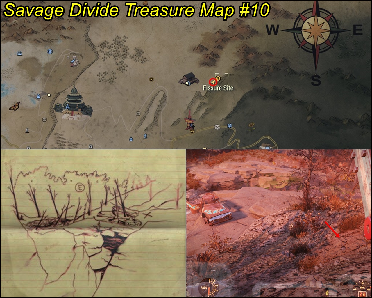 Savage Divide Maps