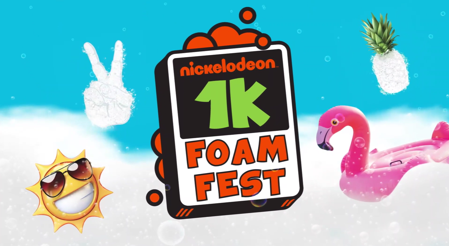 NickALive! Nickelodeon Australia Announces Inaugural 'Nickelodeon 1K Foam Fest'