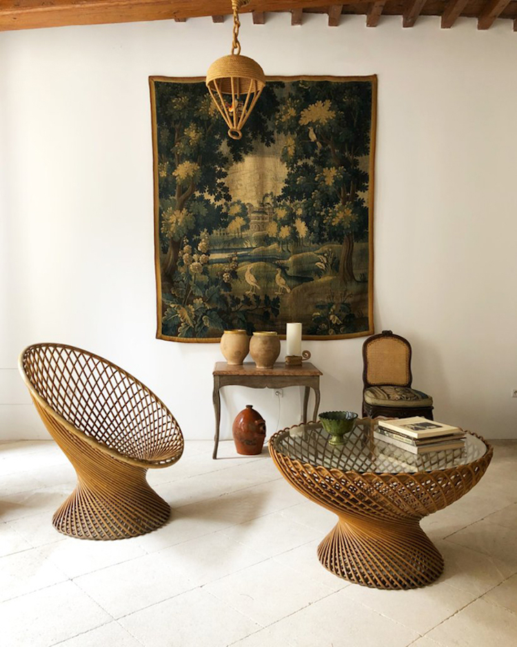 Old Meets New in an 18th Century Basketry Workshop