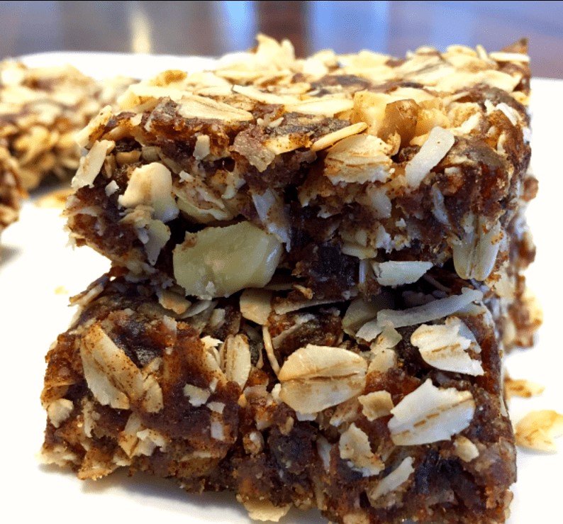 COCONUT WALNUT DATE SQUARES Sahara's Cooking