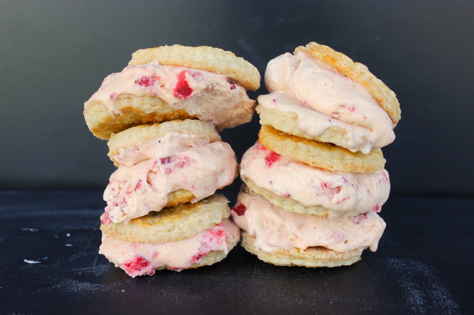 Nothing in the House: Pickled Strawberry Piescream Sandwiches