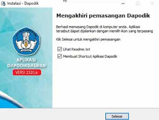 Cara Instal Dapodik 2020a