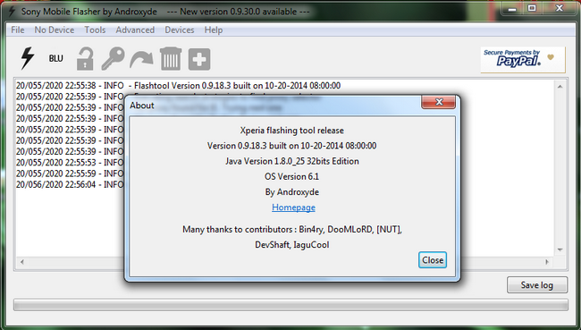 Flashtool 0.9.10.0 Windows Flashtool 0.9.10.0 Windows