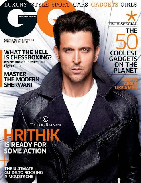 Hrithik Roshan on cover for GQ India