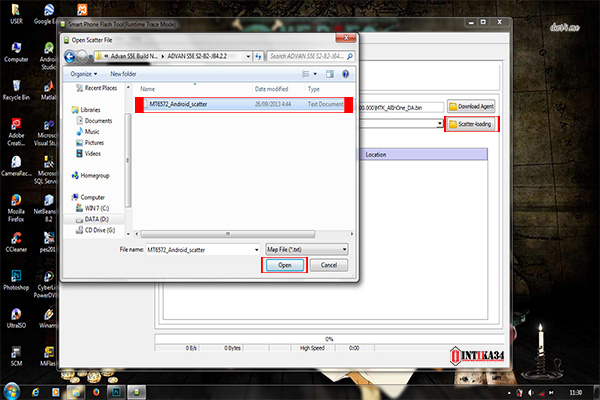 Cara Flashing Advan S5E