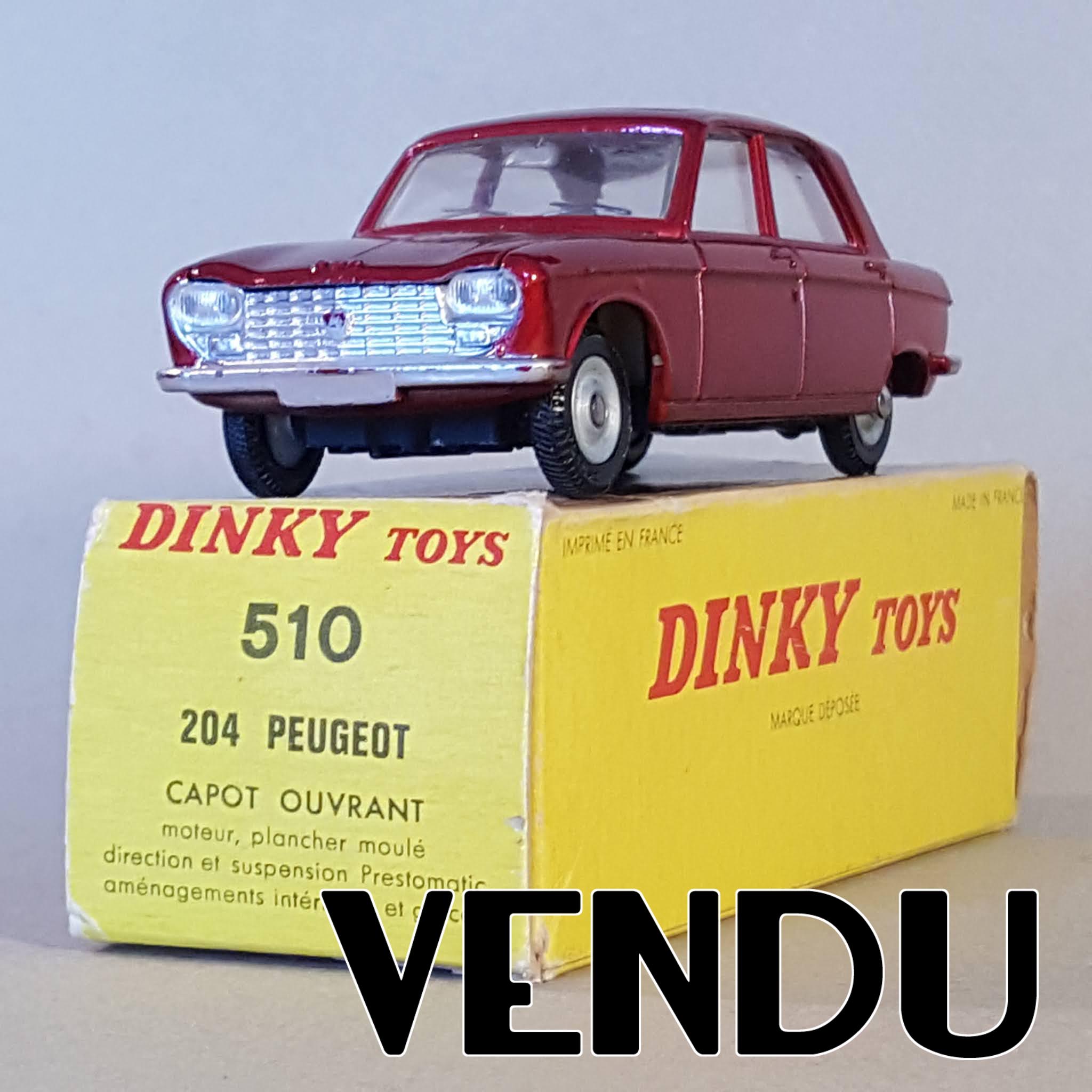 AU JOUET PARISIEN: Dinky Toys France 510 Peugeot 204