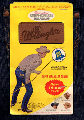 calças wrangler americana