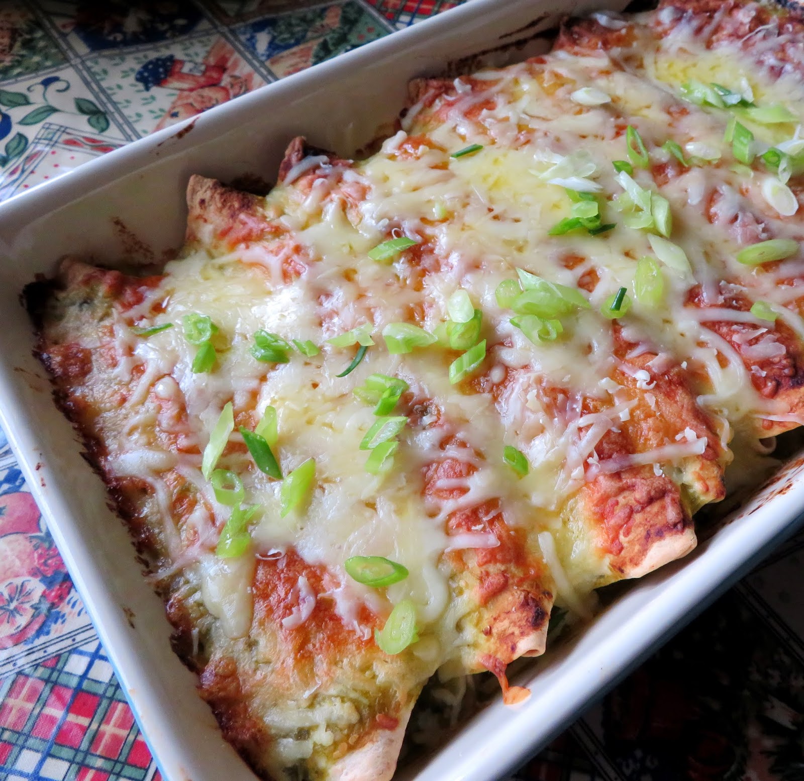 Green Chili Turkey Enchiladas Catrooo