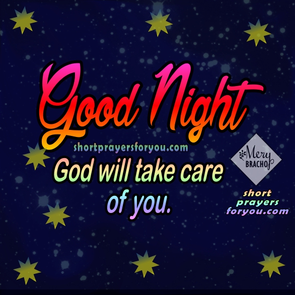 Bedtime Prayer, Short Prayer before going to bed. Good Night