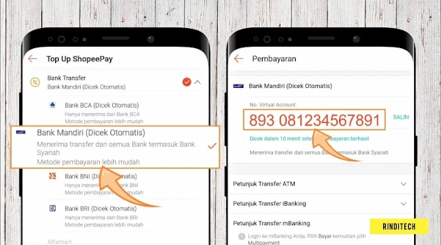 Cara Mudah Top up ShopeePay dengan OVO