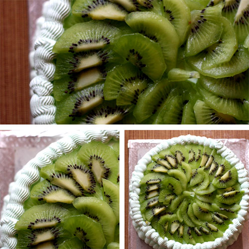 Lemon n Spice: KIWI CAKE / Creamy Kiwi Layer cake