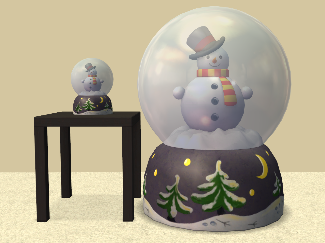 TheNinthWaveSims The Sims 2 TS3 Store Snow Globes
