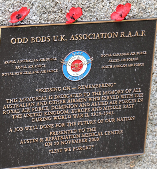 Friends Of The Odd Bods Association Inc Remembrance Day At